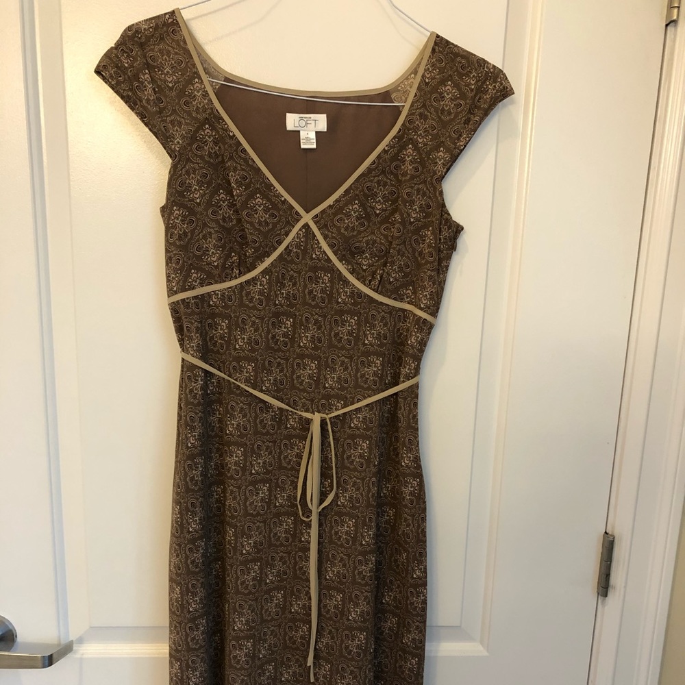 NWOT Cap Sleeve Midi Dress